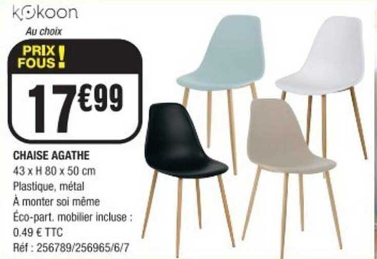CHAISE AGATHE