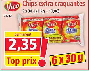 Chips extra craquantes