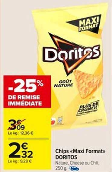 Chips «Maxi Format» DORITOS