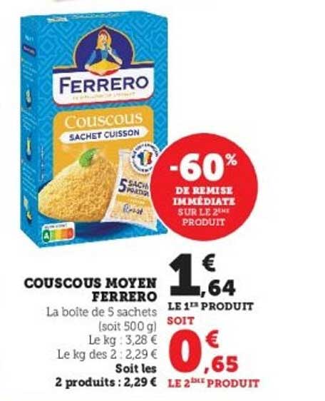 COUSCOUS MOYEN FERRERO