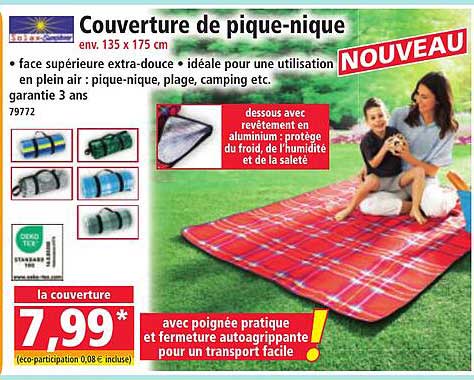 Couverture de pique-nique