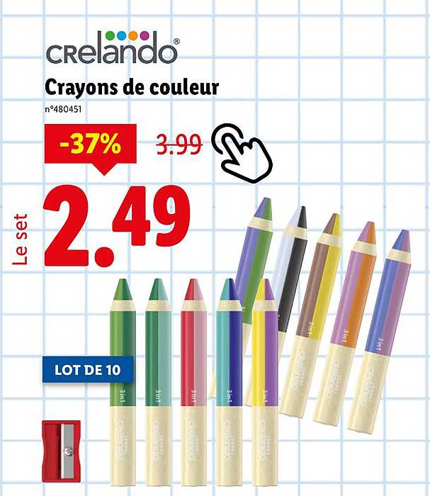 Crayons de couleur