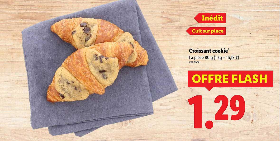 Croissant cookie*
