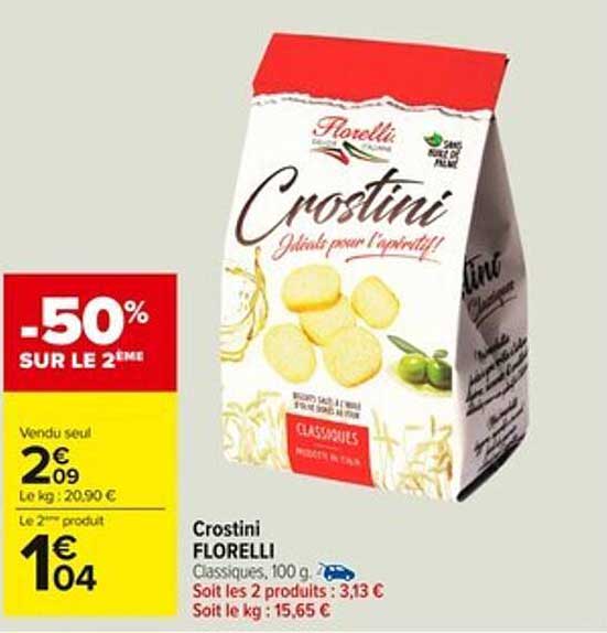 Crostini FLORELLI