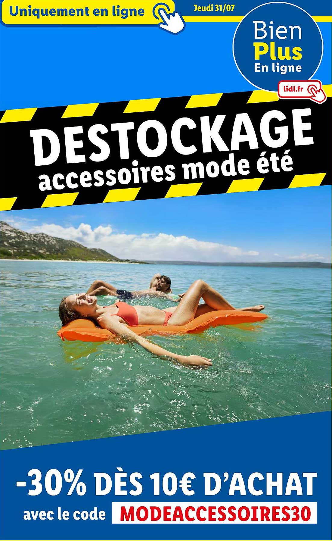 DESTOCKAGE accessoires mode été