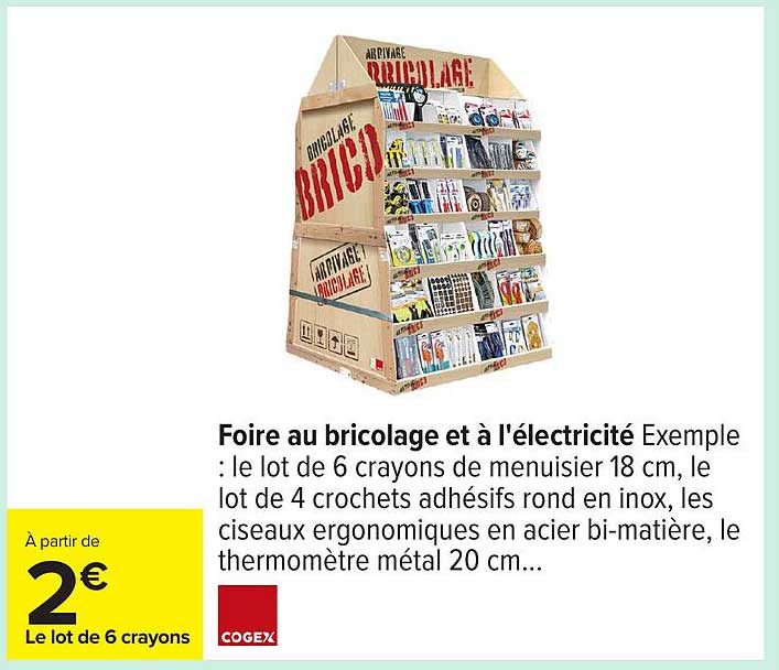 Foire au bricolage et à l'électricité