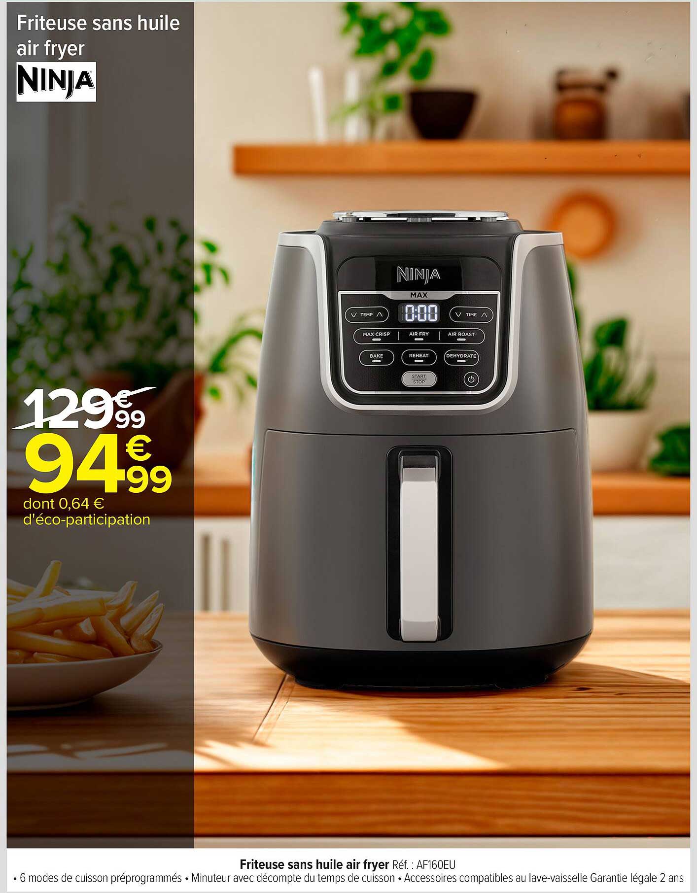 Friteuse sans huile air fryer