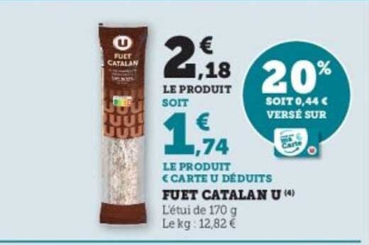 FUET CATALAN U