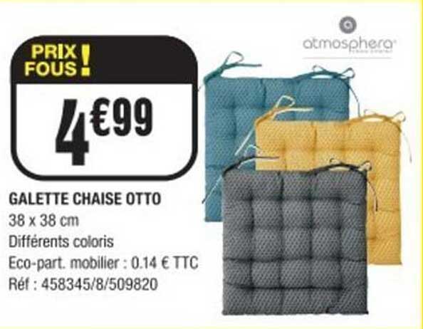 GALETTE CHAISE OTTO