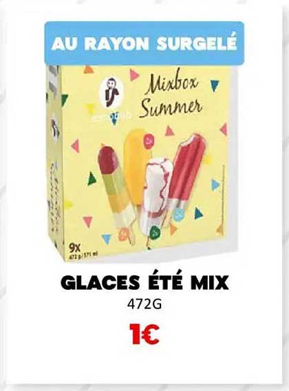 GLACES ÉTÉ MIX