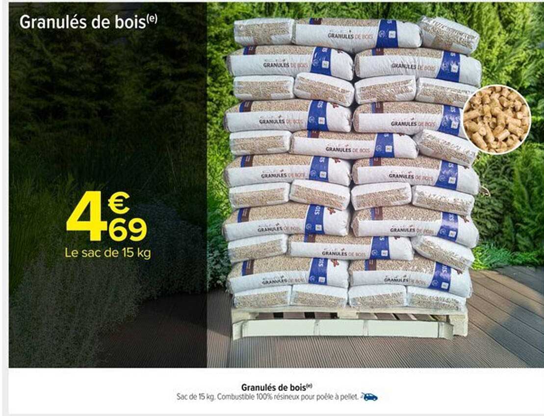 Granulés de bois