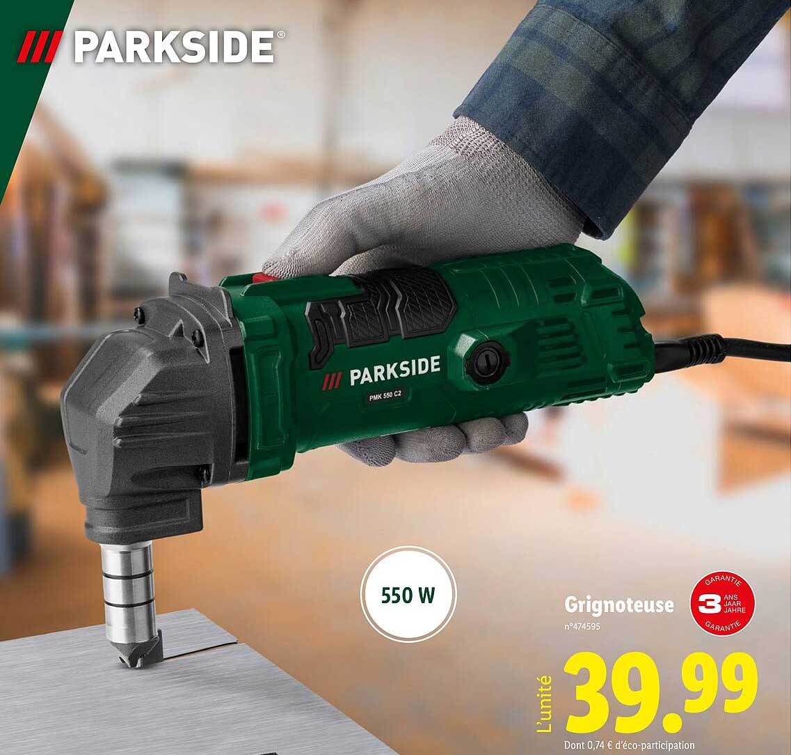 Grignoteuse Parkside 550 W