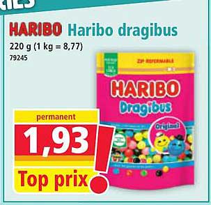 HARIBO Haribo dragibus