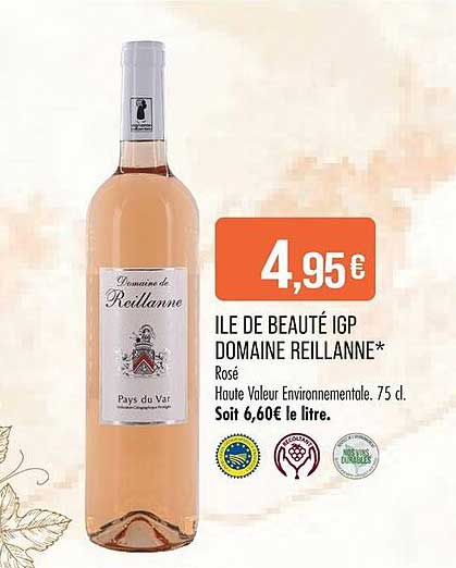 ILE DE BEAUTÉ IGP DOMAINE REILLANNE*