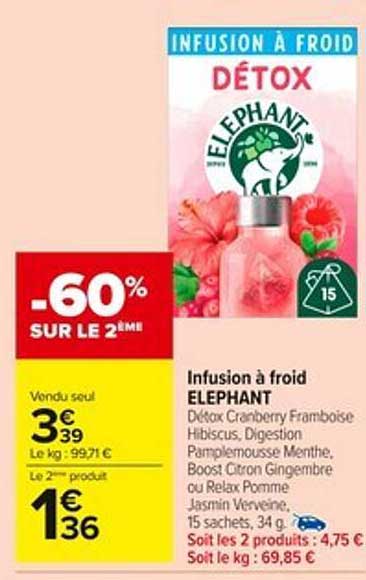 Infusion à froid ELEPHANT