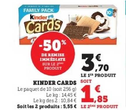KINDER CARDS