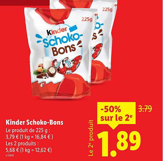 Kinder Schoko-Bons