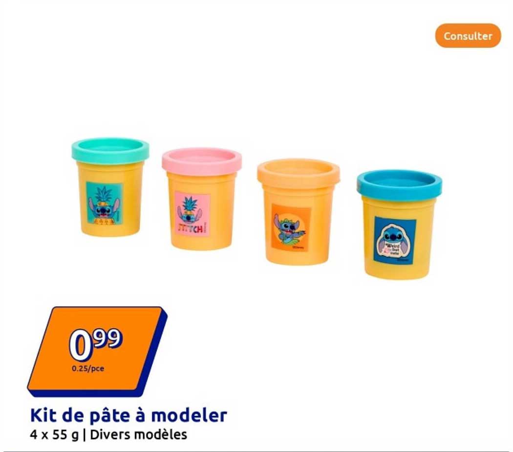 Kit de pâte à modeler
