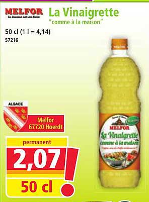 La Vinaigrette "comme à la maison"