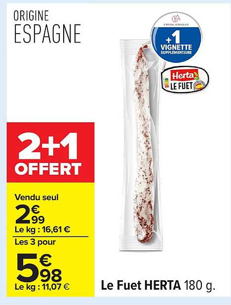 Le Fuet HERTA 180 g