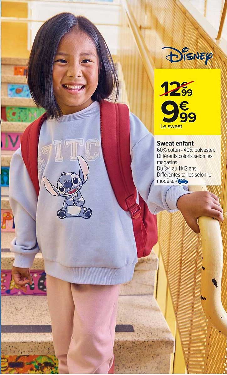 Le sweat enfant