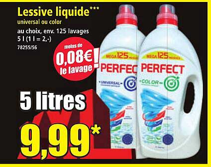 Lessive liquide***