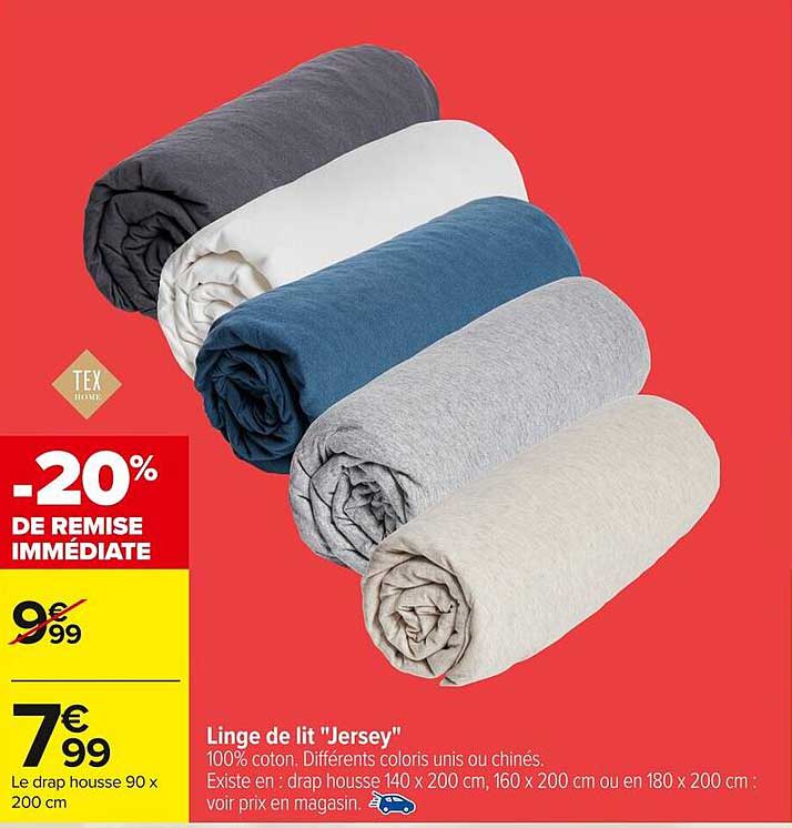 Linge de lit "Jersey"