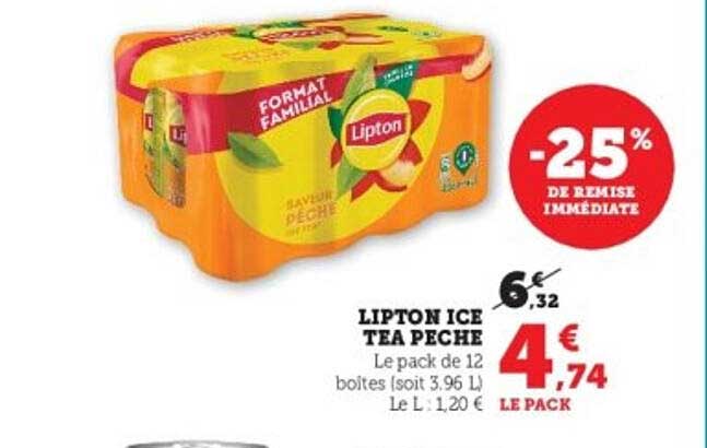 LIPTON ICE TEA PECHE