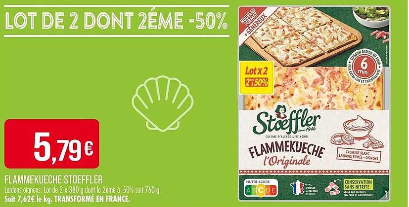 LOT DE 2 DONT 2ÈME -50%