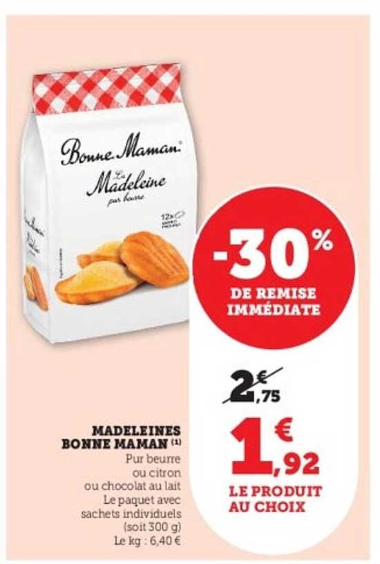 MADELEINES BONNE MAMAN