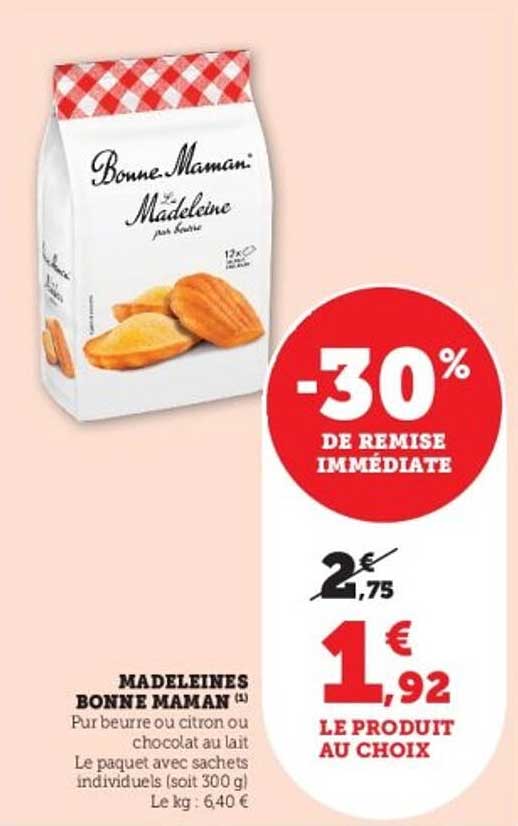MADELEINES BONNE MAMAN