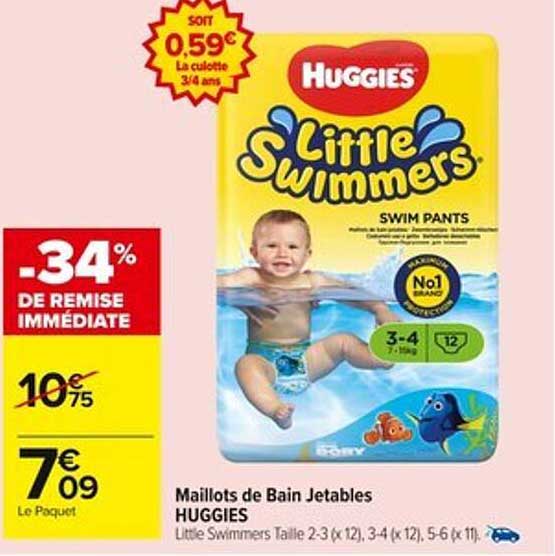 Maillots de Bain Jetables HUGGIES