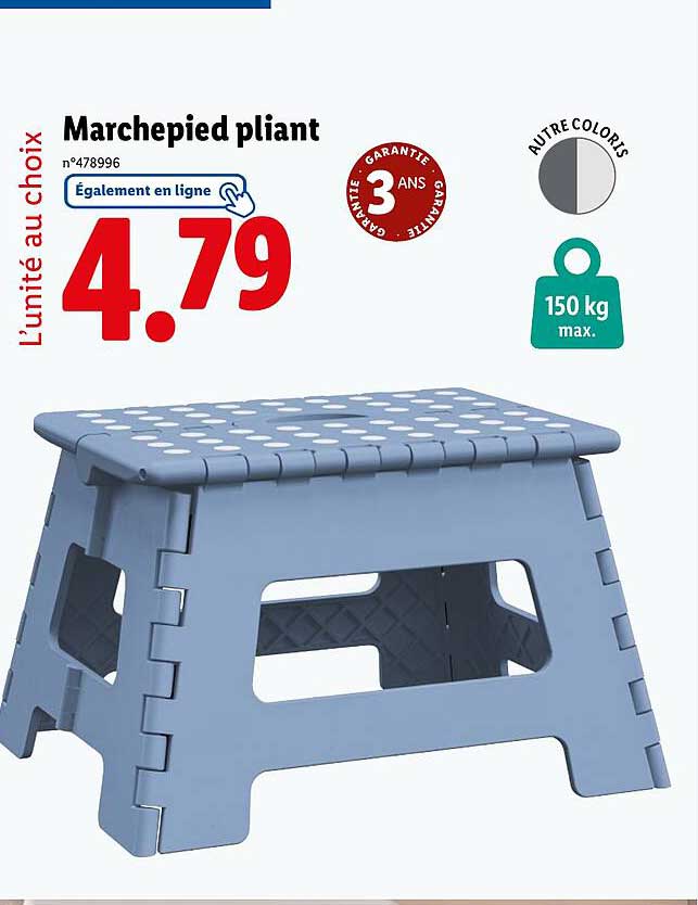 Marchepied pliant
