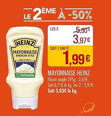 MAYONNAISE HEINZ
