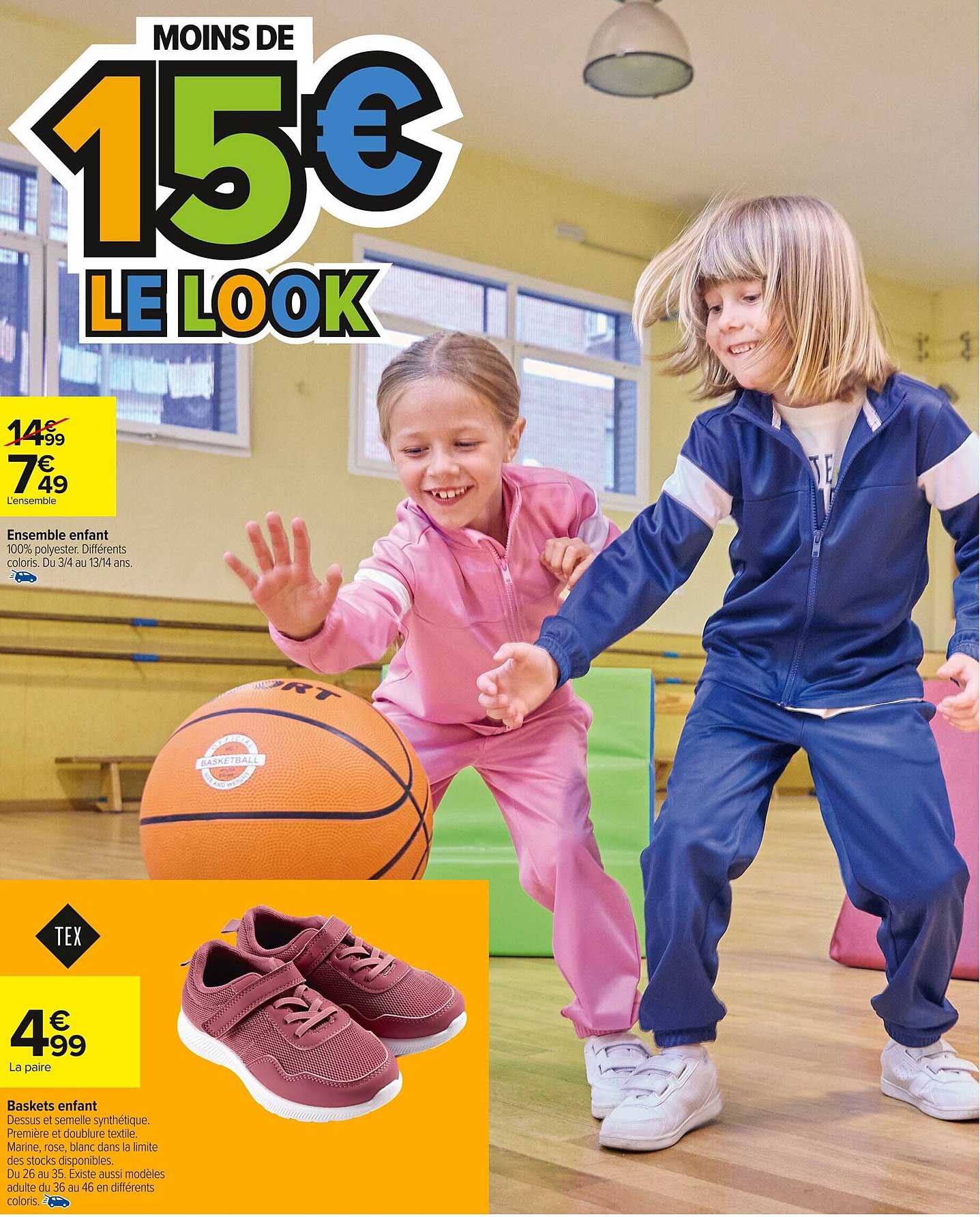 MOINS DE 15€ LE LOOK