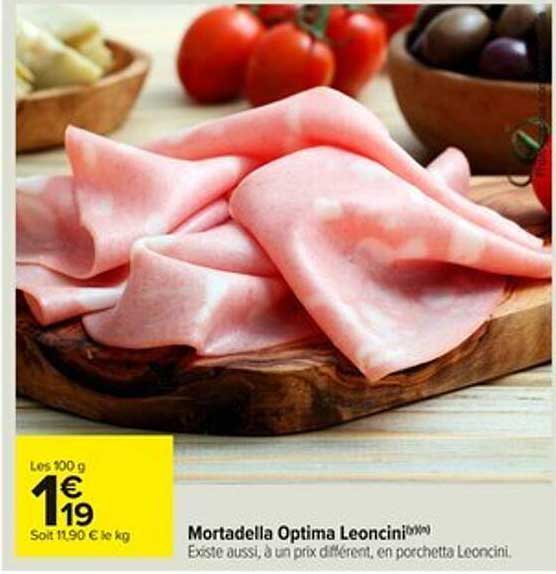 Mortadella Optima Leoncini