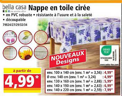 Nappe en toile cirée