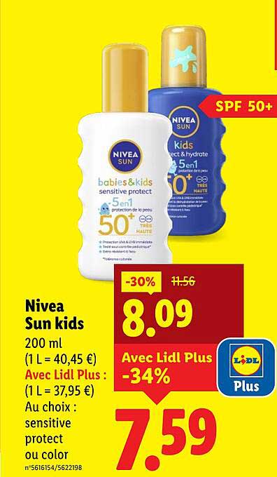 Nivea Sun kids