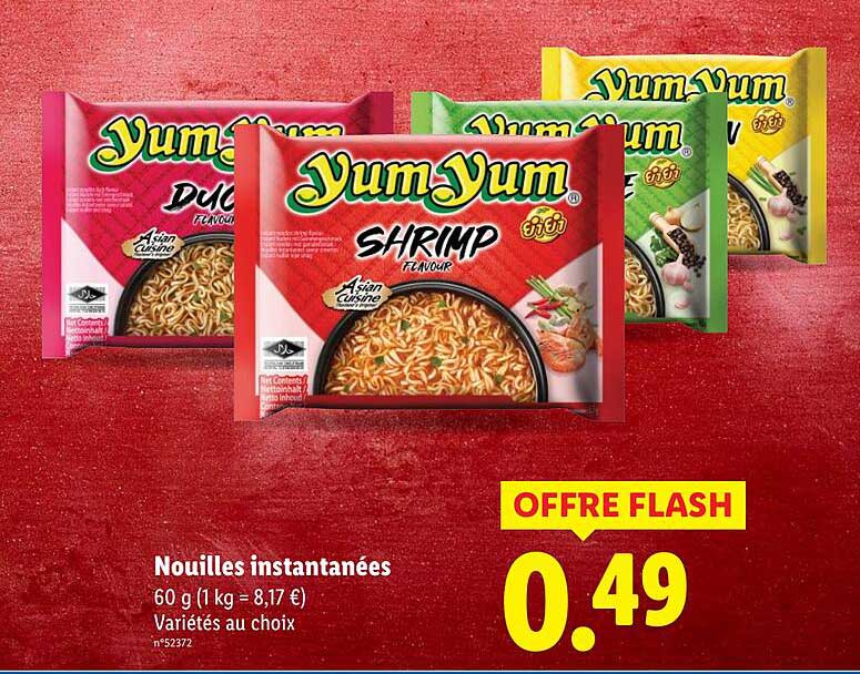 Nouilles instantanées