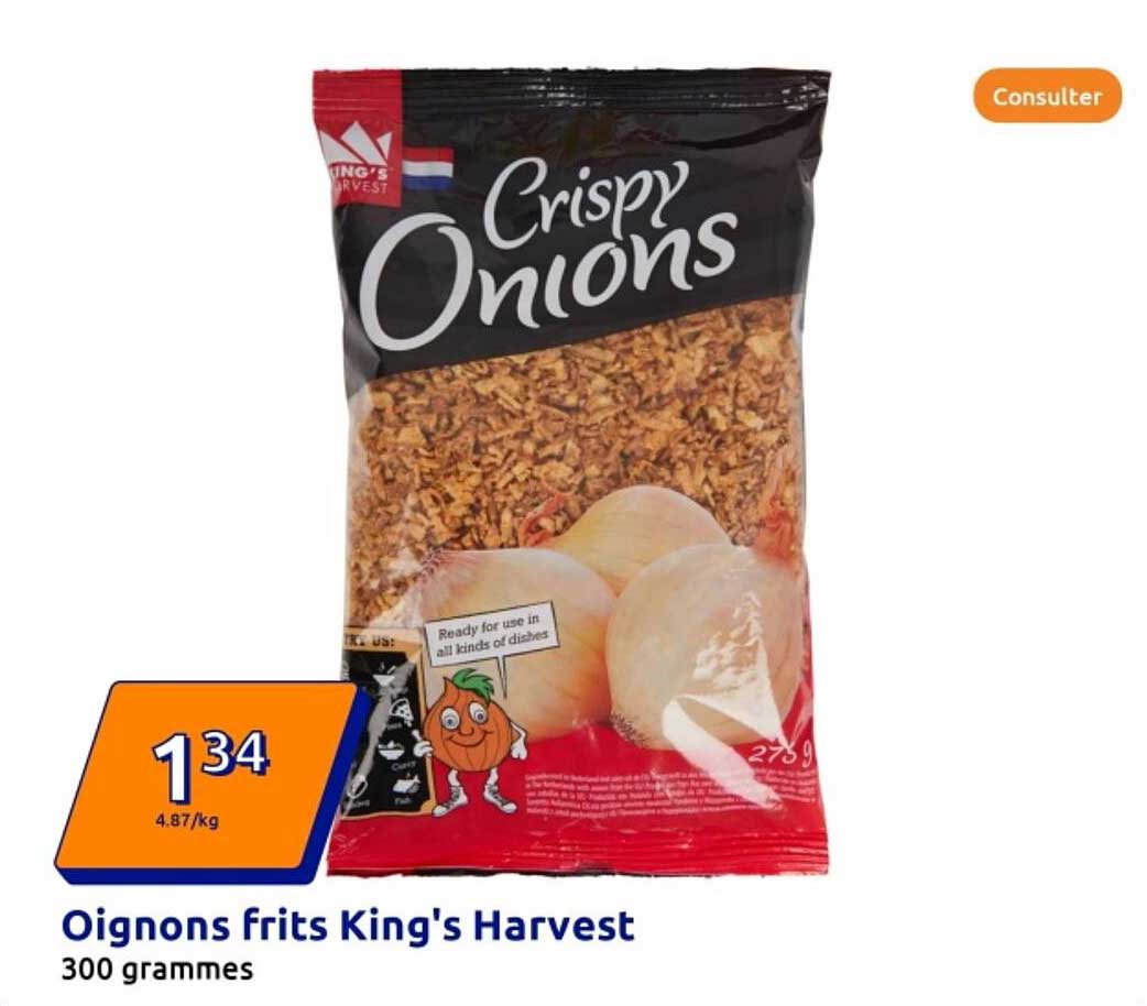 Oignons frites King's Harvest