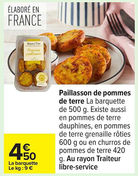 Paillasson de pommes de terre