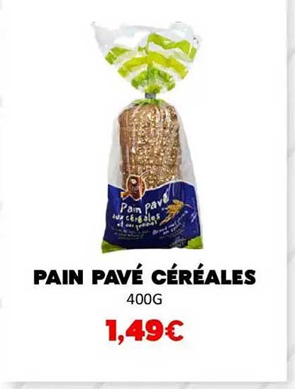 PAIN PAVÉ CÉRÉALES