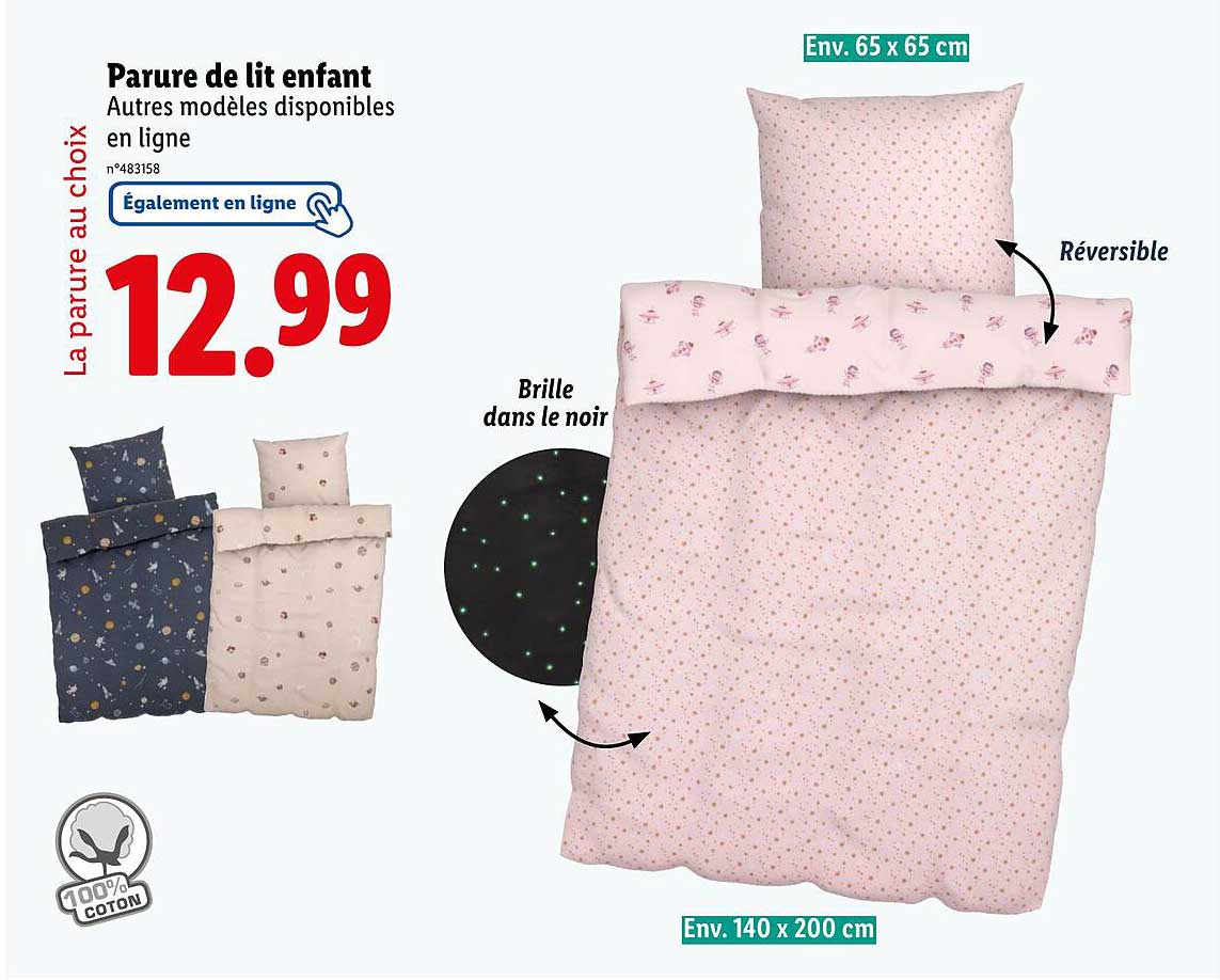 Parure de lit enfant