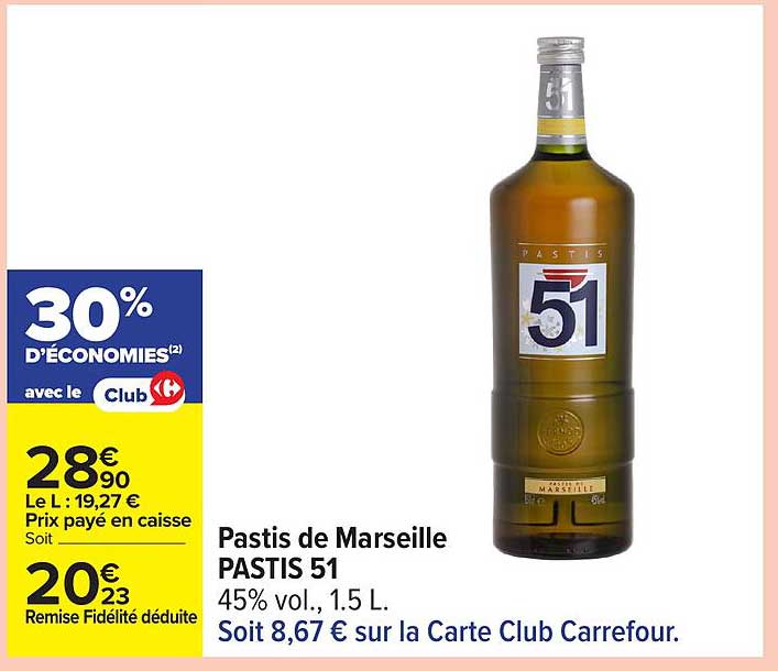 Pastis de Marseille PASTIS 51