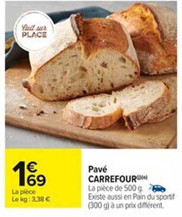 Pavé CARREFOUR