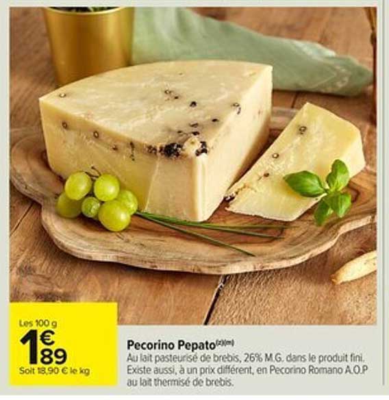 Pecorino Pepato (AOP)
