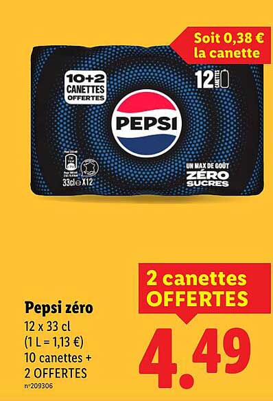 Pepsi zéro
