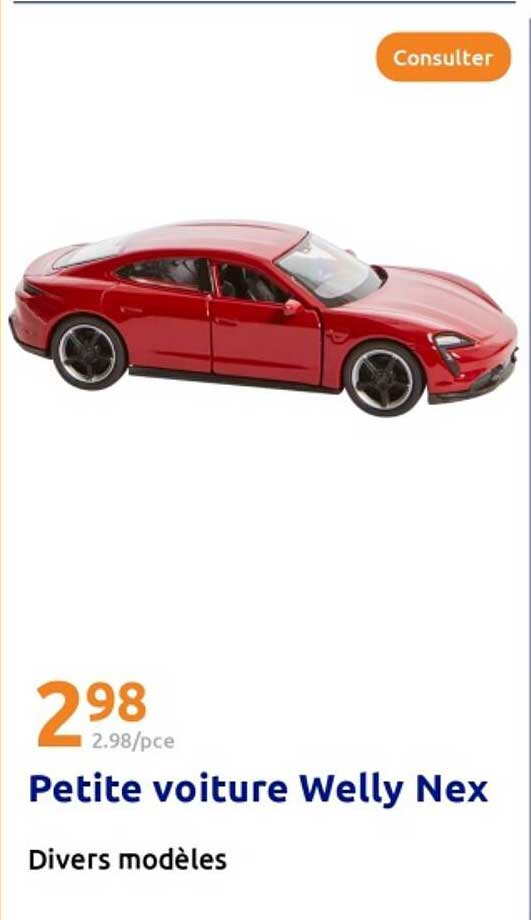 Petite voiture Welly Nex