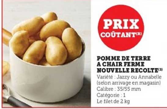 POMME DE TERRE A CHAIR FERME NOUVELLE RECOLTE