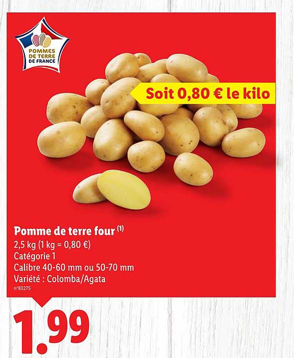 Pomme de terre four